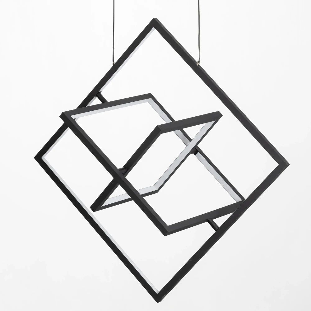 Citilux Cube CL719241 Подвесная светодиодная люстра Чёрная