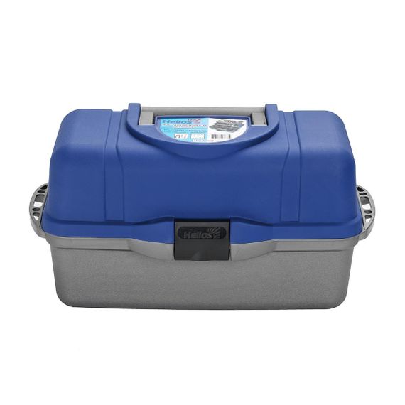 Ящик для инструментов Helios трехполочный синий