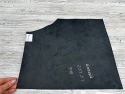 Сафьяно цв. Черный / Saffiano Royal Black, толщ. 1,1-1,3 мм, ПАНЕЛИ