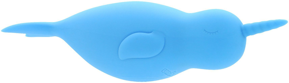 Голубой вибромассажер Unihorn of the Sea Neigh Mo для точечной стимуляции (Цвет: голубой)