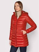 Куртка CMP Woman Snaps Hood Parka , артикул 30K3676, цвет Blood (C929)