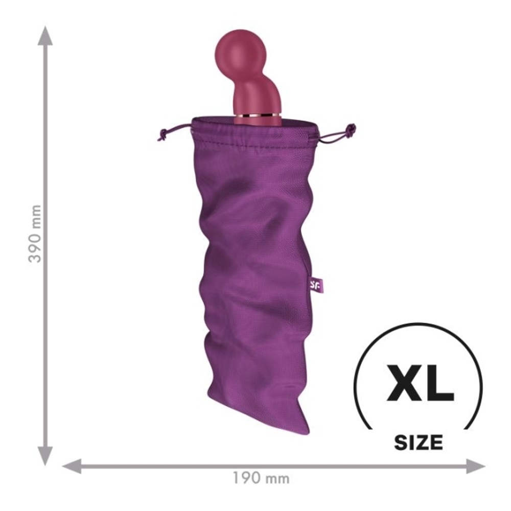 Мешочек для хранения вибромассажера Satisfyer Treasure Bag XL (violet)