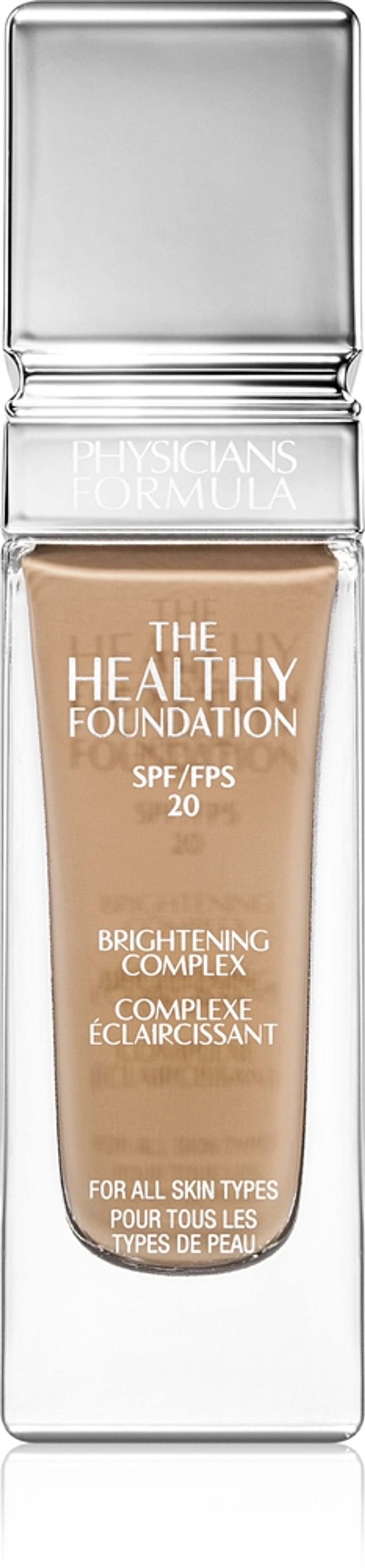 Physicians Formula The Healthy Foundation - Розово-светящий кремовый тональный флюид с SPF 20 оттенок MN3, 30 ml