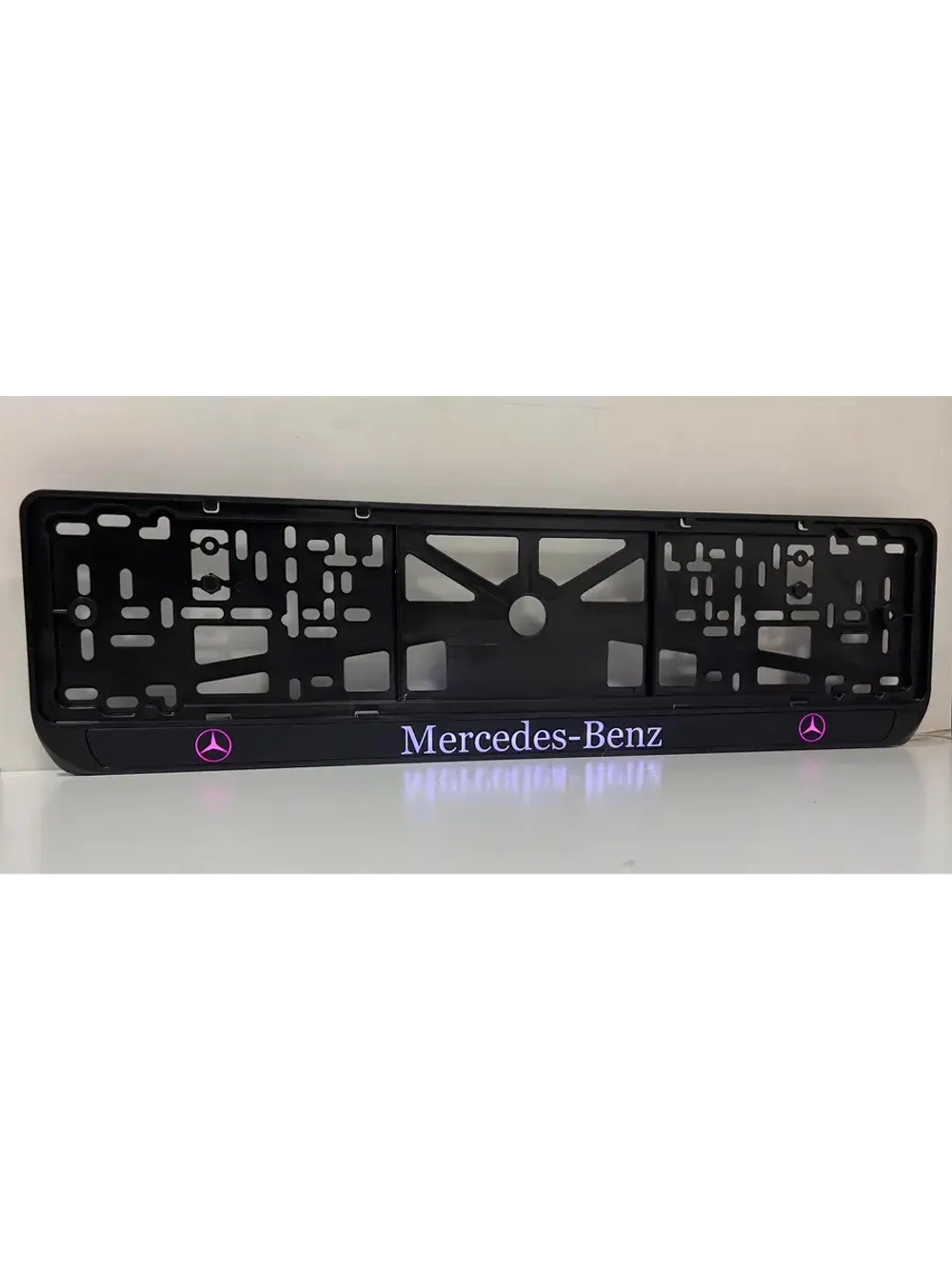 Рамка для номера с подсветкой PLOGO. Mercedes.