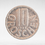 Austria, 10 Groschen, 1989, VF
