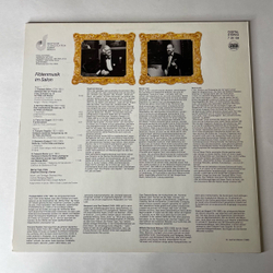 Винтажная виниловая пластинка LP Сборник Классической Музыки (Флейта), Flotenmusik Im Salon (ГДР 1988)