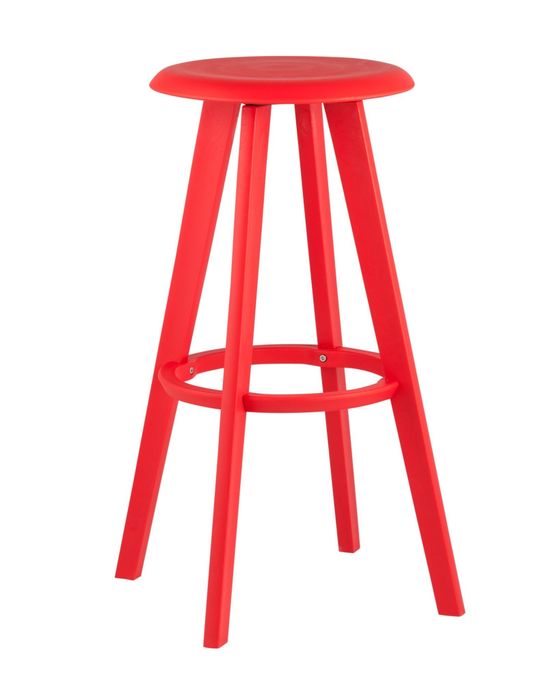 Стул барный вращающийся Hoker красный Stool Group