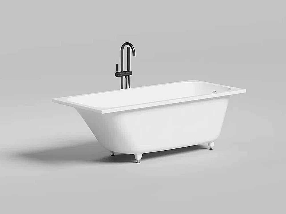Ванна Salini ORLANDA S-stone 102027M 170x75 белая