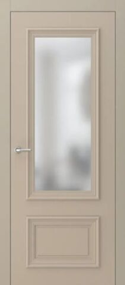 Межкомнатная дверь Фрамир Katalina 2 PO Сатинат Капучино