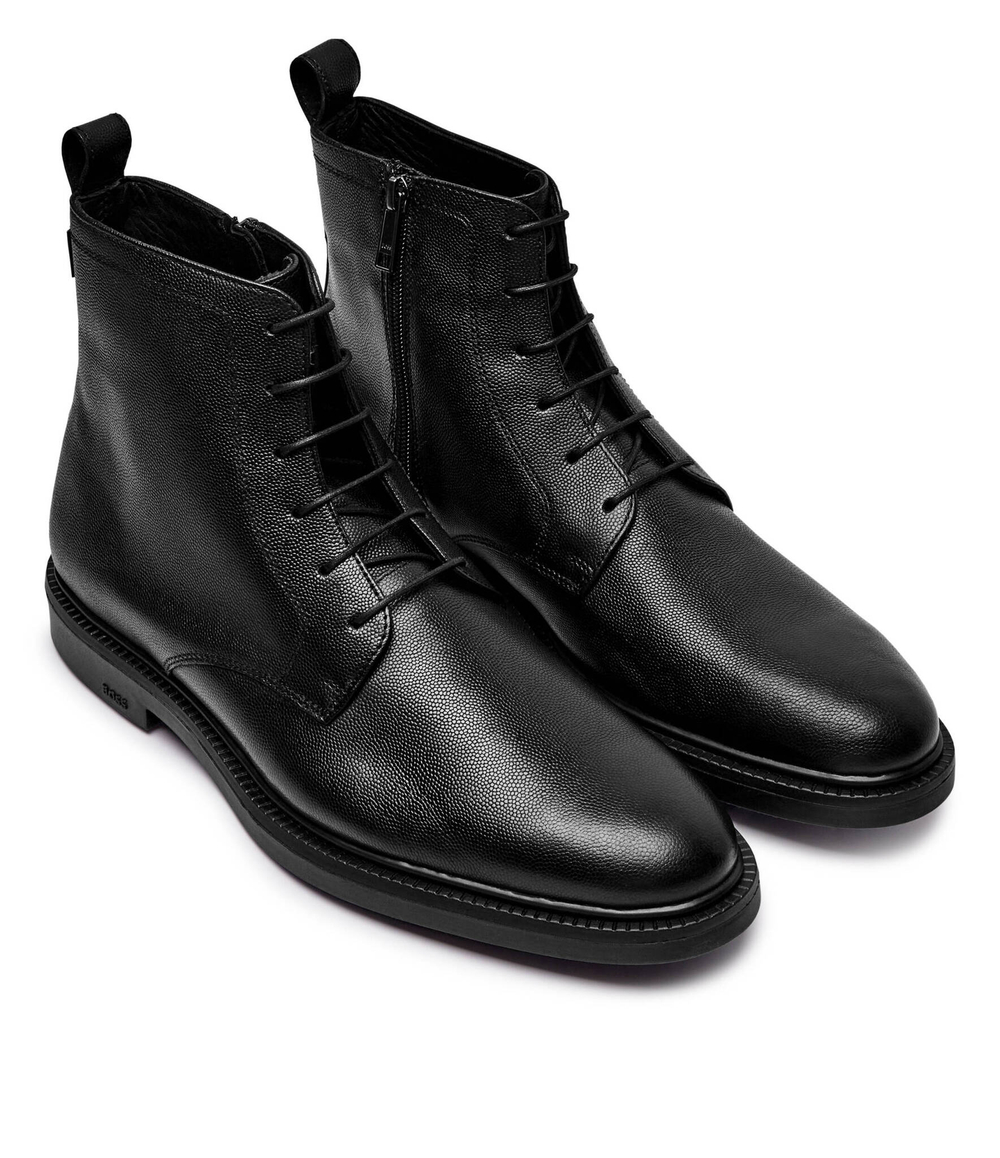 Кожаные высокие сапоги Larry_Halb_grpr GTX BOSS BLACK - черный(50529154)