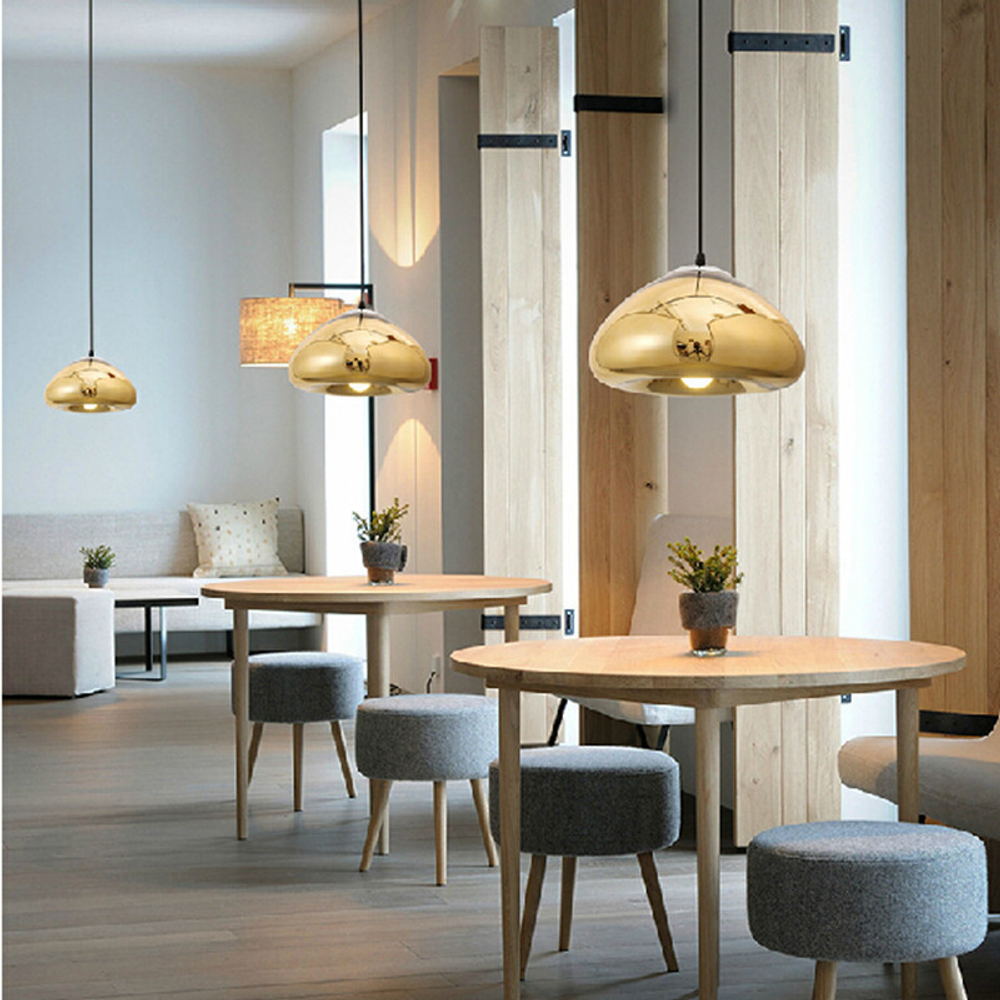 Pendant design lamp  Void by Tom Dixon D30 (Silver)