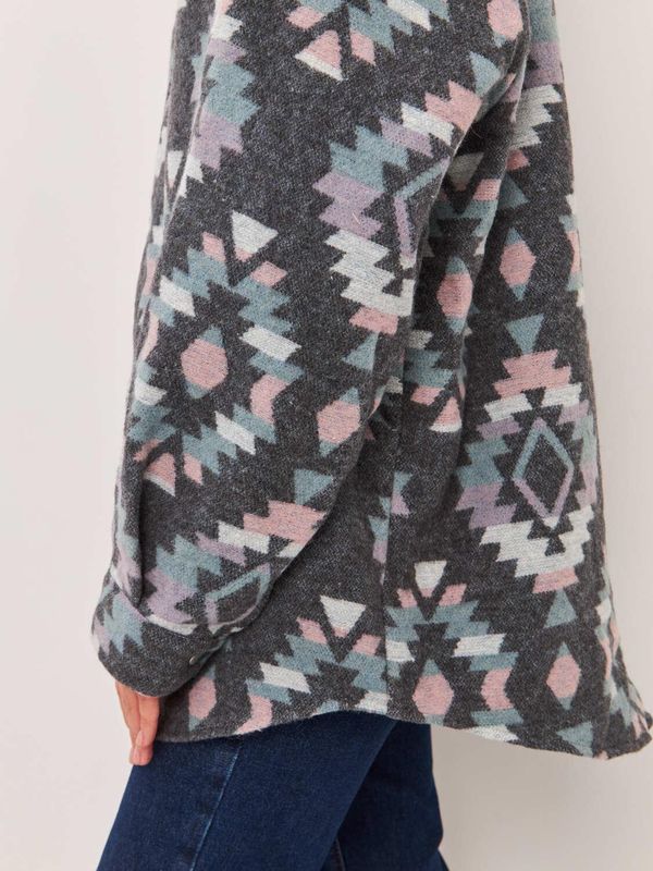 Рубашка Этно розово-голубая - фото 20