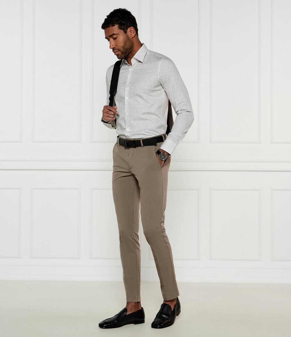 Брюки Kaito1_T BOSS BLACK - бежевый(50487754)