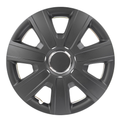 Колпаки R15 Gamma 4шт (черно-матовые) ABS-пластик ARNEZI A0702050