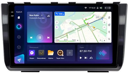 Магнитола для Hyundai Creta 2 2021-2022, Solaris HC 2024+ (рамка черная глянцевая) - Teyes CC3-2K монитор 10.36" 2K QLED на Android 10, ТОП процессор, CarPlay, 4G SIM-слот