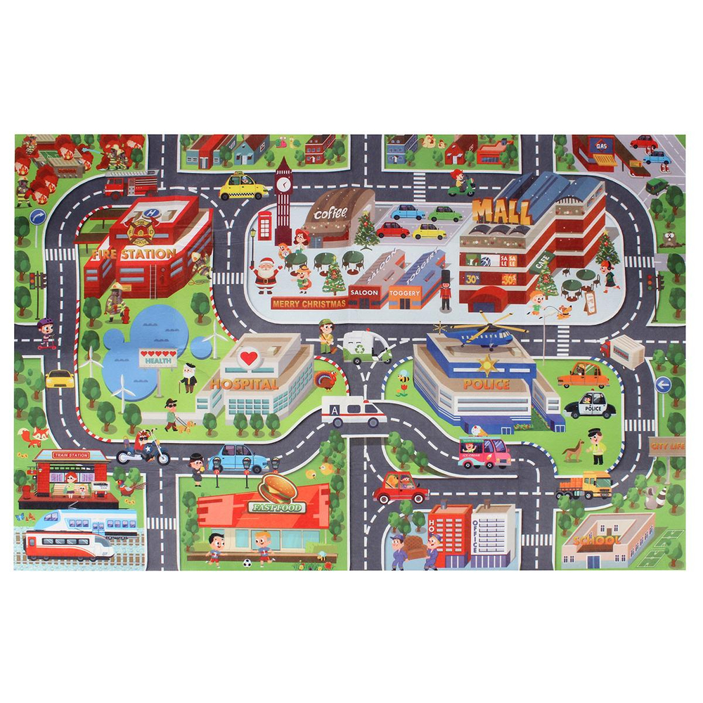 Игровой набор с транспортом, коробка SQ80233-4