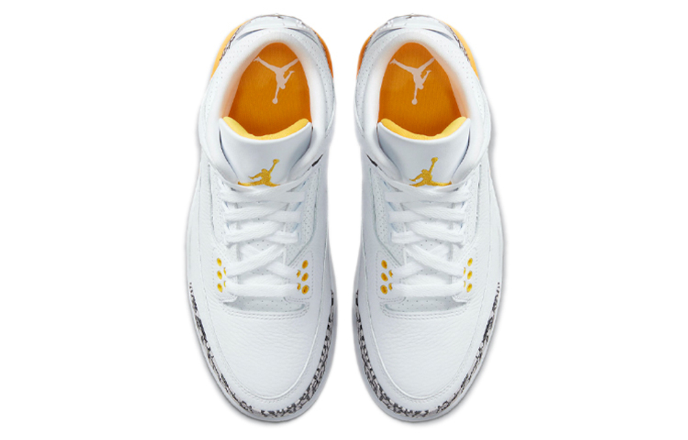 Кроссовки Jordan Air Jordan 3 Retro "Laser Orange" (Женская размерная сетка)
