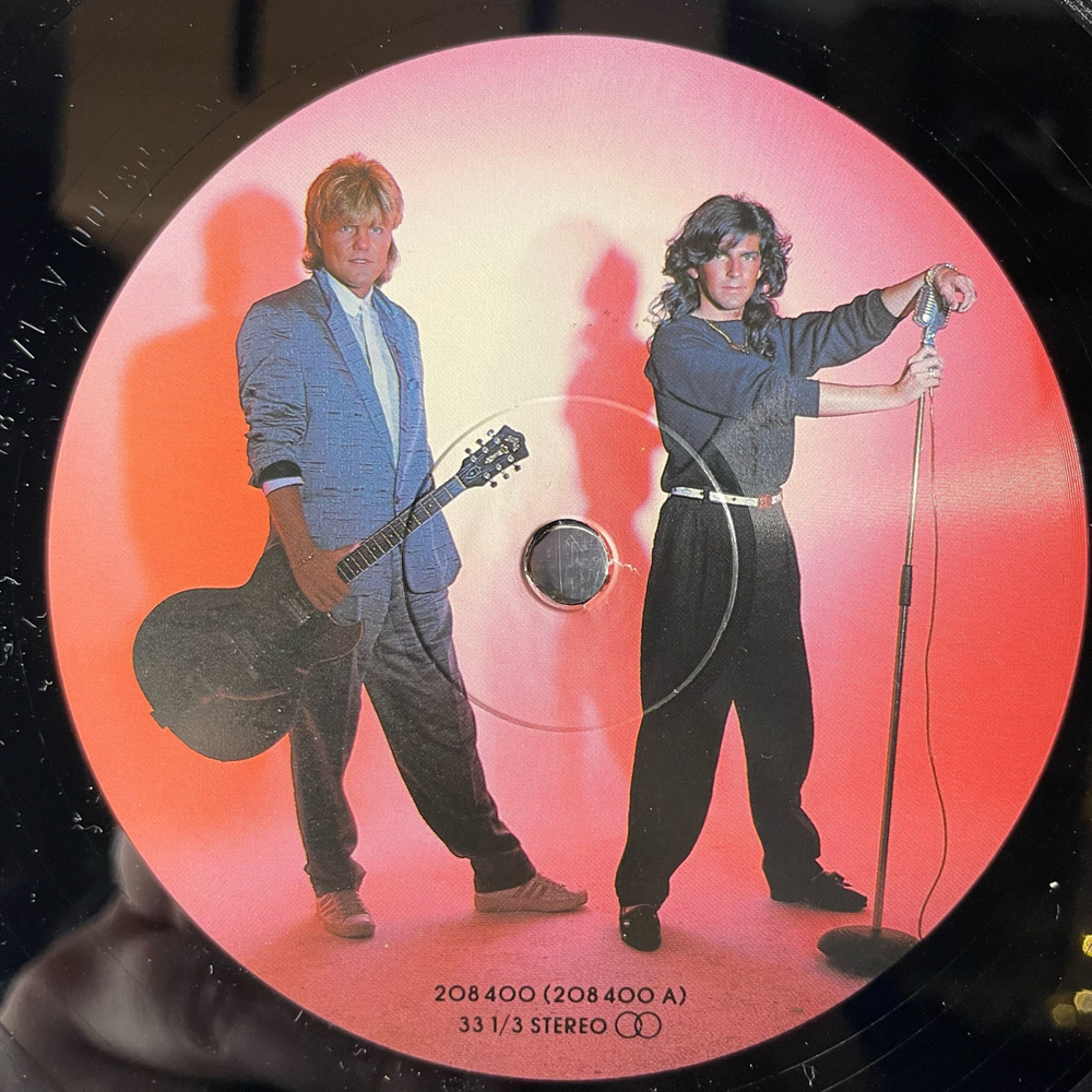 Винтажная виниловая пластинка LP Modern Talking Romantic Warriors, The 5th Album (Германия 1987)