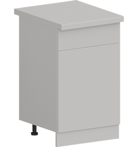 Кухня Модуль ШН1Я 500 Белый / Белый