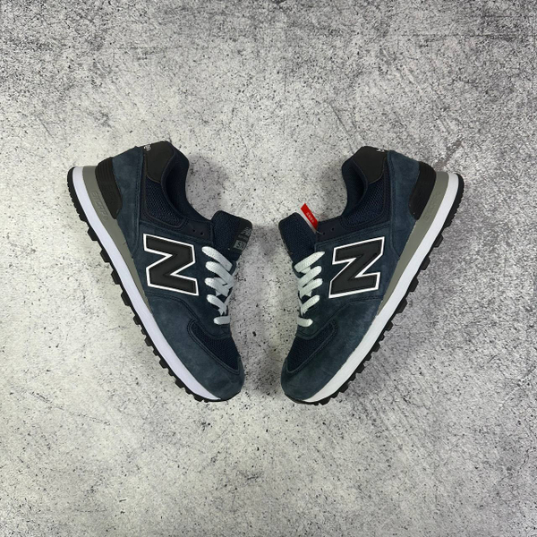 Кроссовки New Balance 574 blue/black