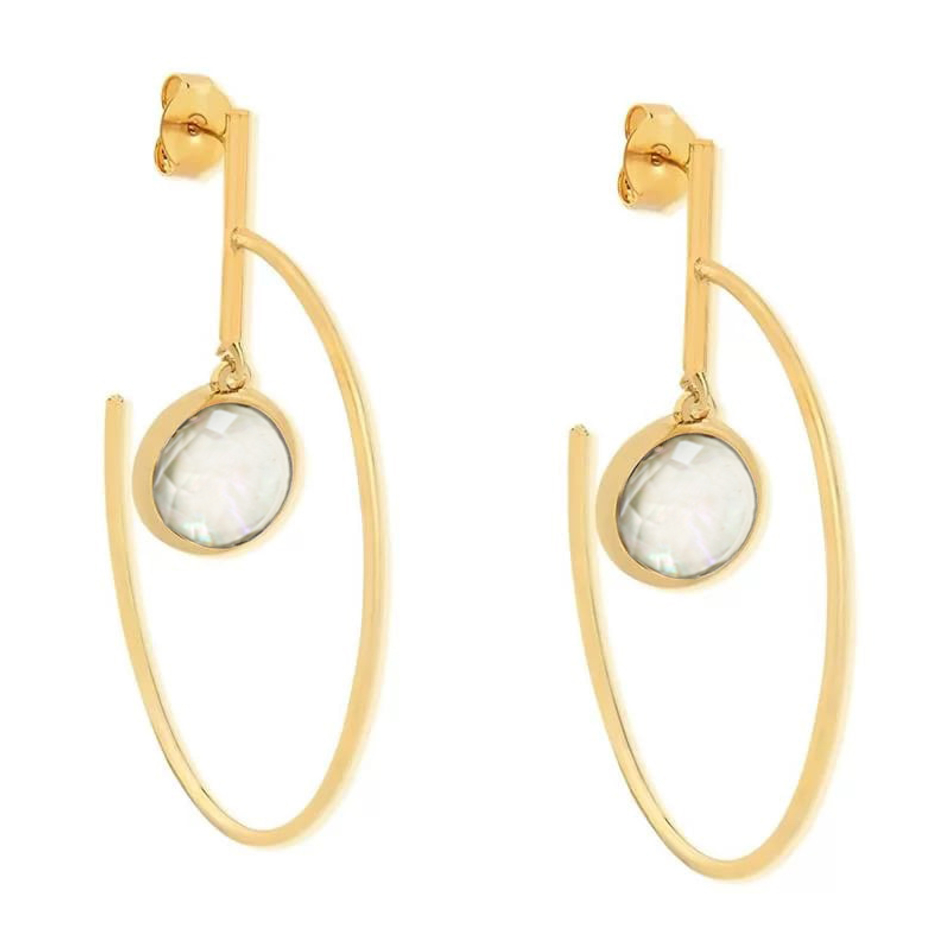 Серьги Possebon Nautilus A9016.12 G