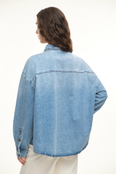Рубашка (Denim Lover), голубая
