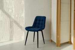 Стул Президент NEW(Синий Софт) 1 шт, ДСВ-Мебель