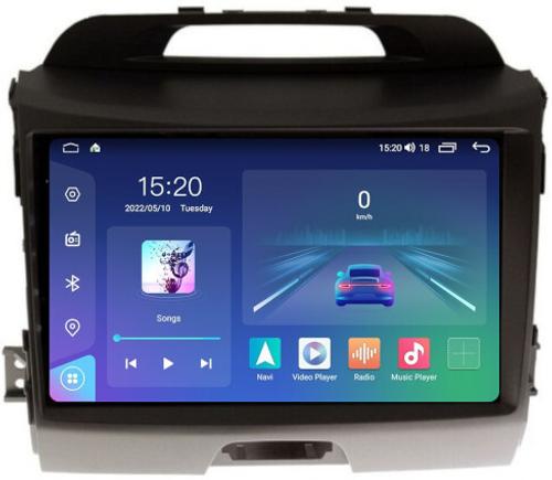 Магнитола для KIA Sportage 2010-2016 - Parafar PF537U2K на Android 13, Быстрая, QLED+2K, CarPlay, 4G SIM-слот