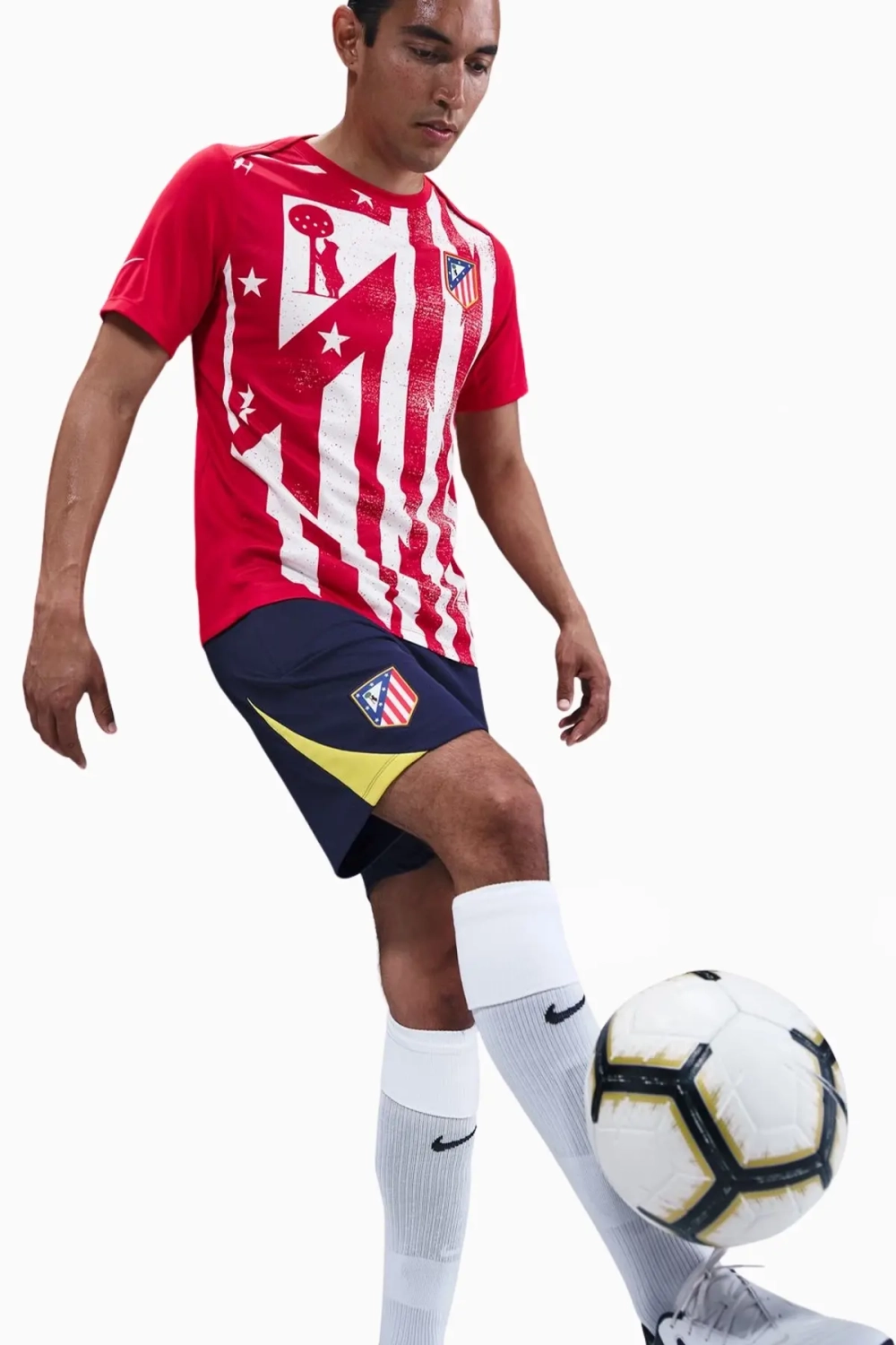 Футболка Nike Atlético Madrid 25/26 Academy Pro - красный