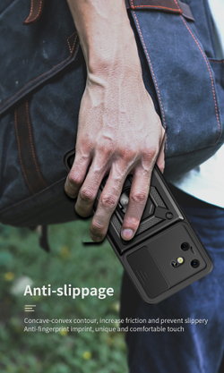 Чехол с кольцом Bumper Case для Tecno Pova 3