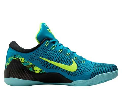 Баскетбольные кроссовки Nike Kobe 9 Elite Low Protro “Perspective” Neo Turquoise/Volt
