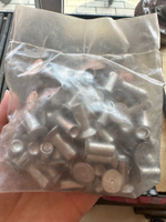 Заклепки алюминиевые для ремонта тормозных колодок автомобилей МАЗ, ЗИЛ, КАМАЗ, 8*20мм 64 шт