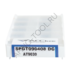 Пластина твердосплавная SPGT090408 DG, AT9030 "ACCKee"