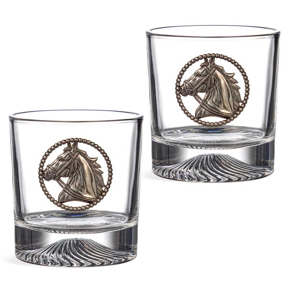 НАБОР СТАКАНОВ "HORSE" ИЗ 2-Х ШТ. 320 МЛ
