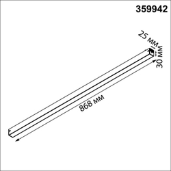 359942 NT Светильник LED 30Вт 3000/4000/6000К 90-240В IP20 PORT