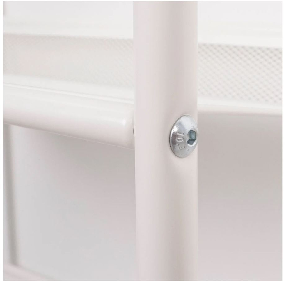 ПОДСТАВКА ДЛЯ ОБУВИ ЗМИ ЖЕНЕВА 33 3-ПОЛКИ БЕЛЫЙ ПДО Ж33Б