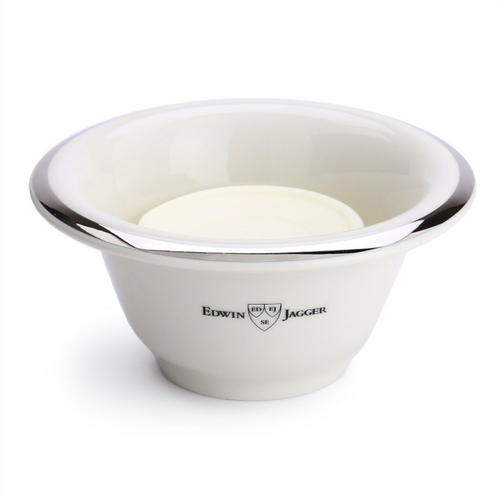 Edwin Jagger RN117 - Чаша для бритья слоновая кость, фарфор