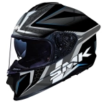 Шлем SMK TITAN SLICK, цвет чёрный/серый/синий (XL)