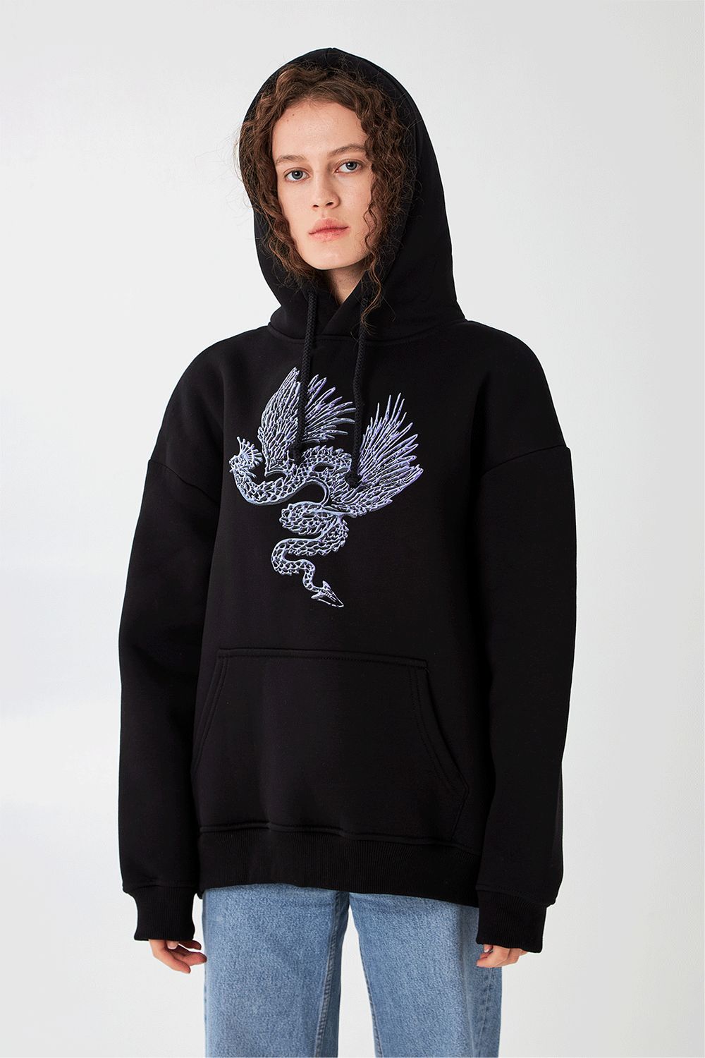 Худи Helgi Ingvarr АСПИД Черный