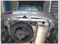 Оцинкованный фаркоп на Citroen C4 Picasso 2006-2013, Citroen C4 Grand Picasso 2006-2013, Peugeot 5008 2009-2017 (без электрики), Galia C051C