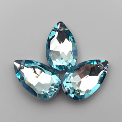 Подвеска капля K9, Light Blue