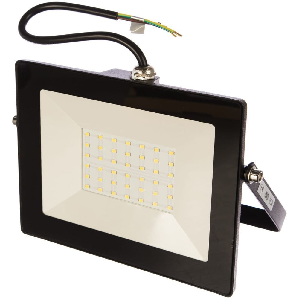 Прожектор светодиодный, IEK, СДО 06-50, 50 Вт, 6500 К, IP65, чер, LPDO601-50-65-K02