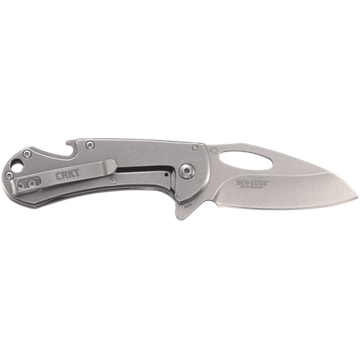 Складной нож CRKT 4630 Bev-Edge c клинком из стали 8Cr13MoV, рукоять Stainless Steel