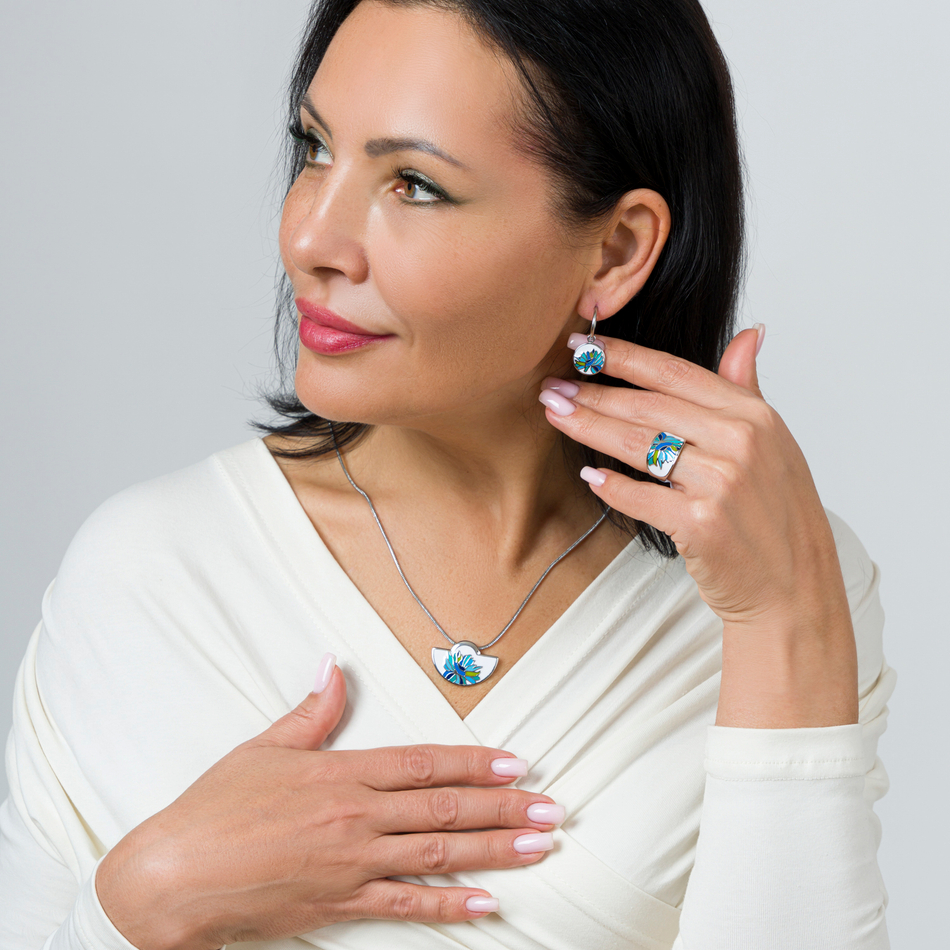Серьги Fiore Luna AE03599-13