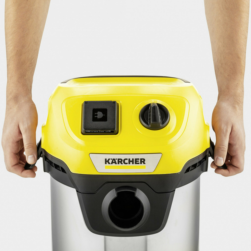 Хозяйственный пылесос KARCHER WD 3 P S V-17/4/20 (YSY) *EU 1000 Вт,17 л,шланг 2 м (1.628-190.0)