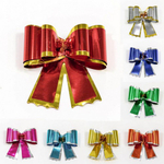 Бант Бабочка 2см Набор 8 шт двойной зеркальный (Микс)