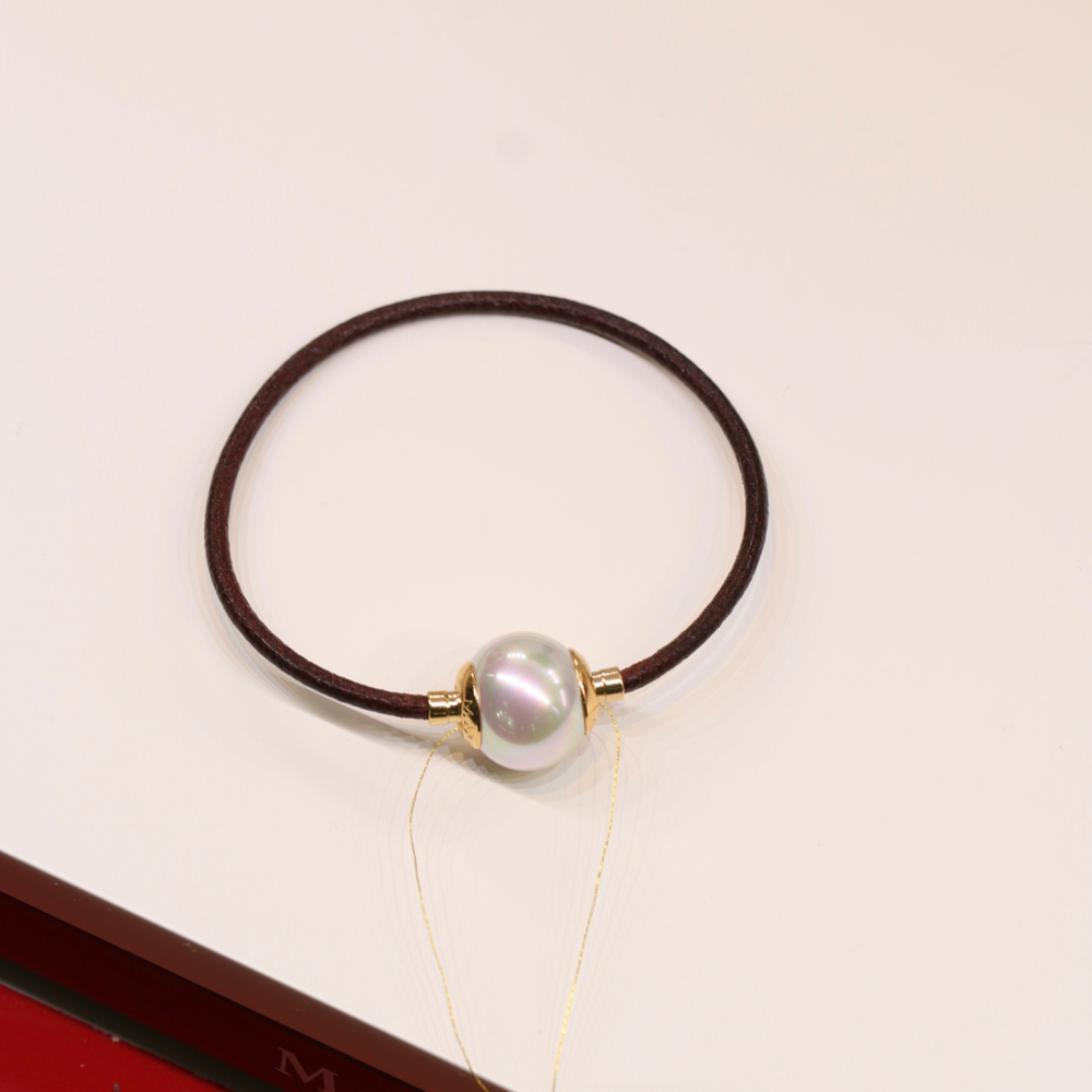 Подарочный комплект Majorica: ремешок и жемчужина для браслета Zindis