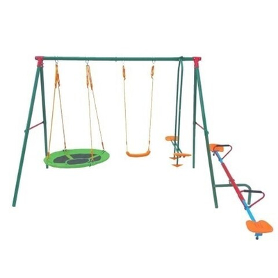 Детский уличный комплекс с четырьмя качелями DS DFC