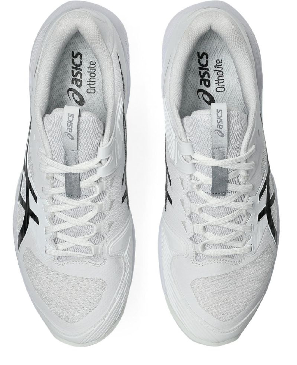 Мужские кроссовки теннисные Asics Solution Speed FF 4 Clay - white/black