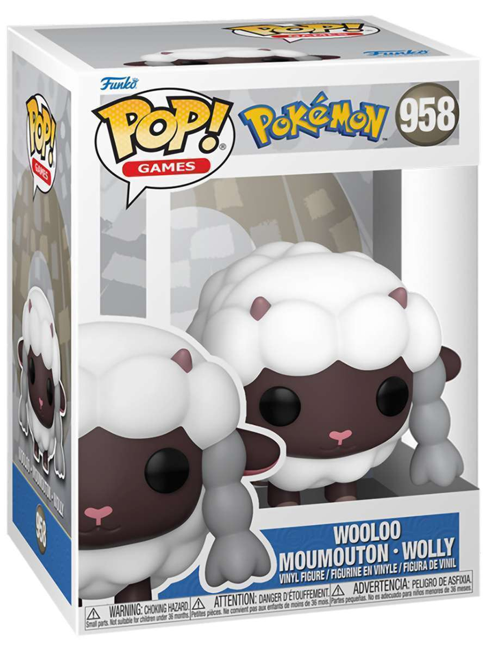 Фигурка Funko POP! Games Pokemon Wooloo (958) 70978